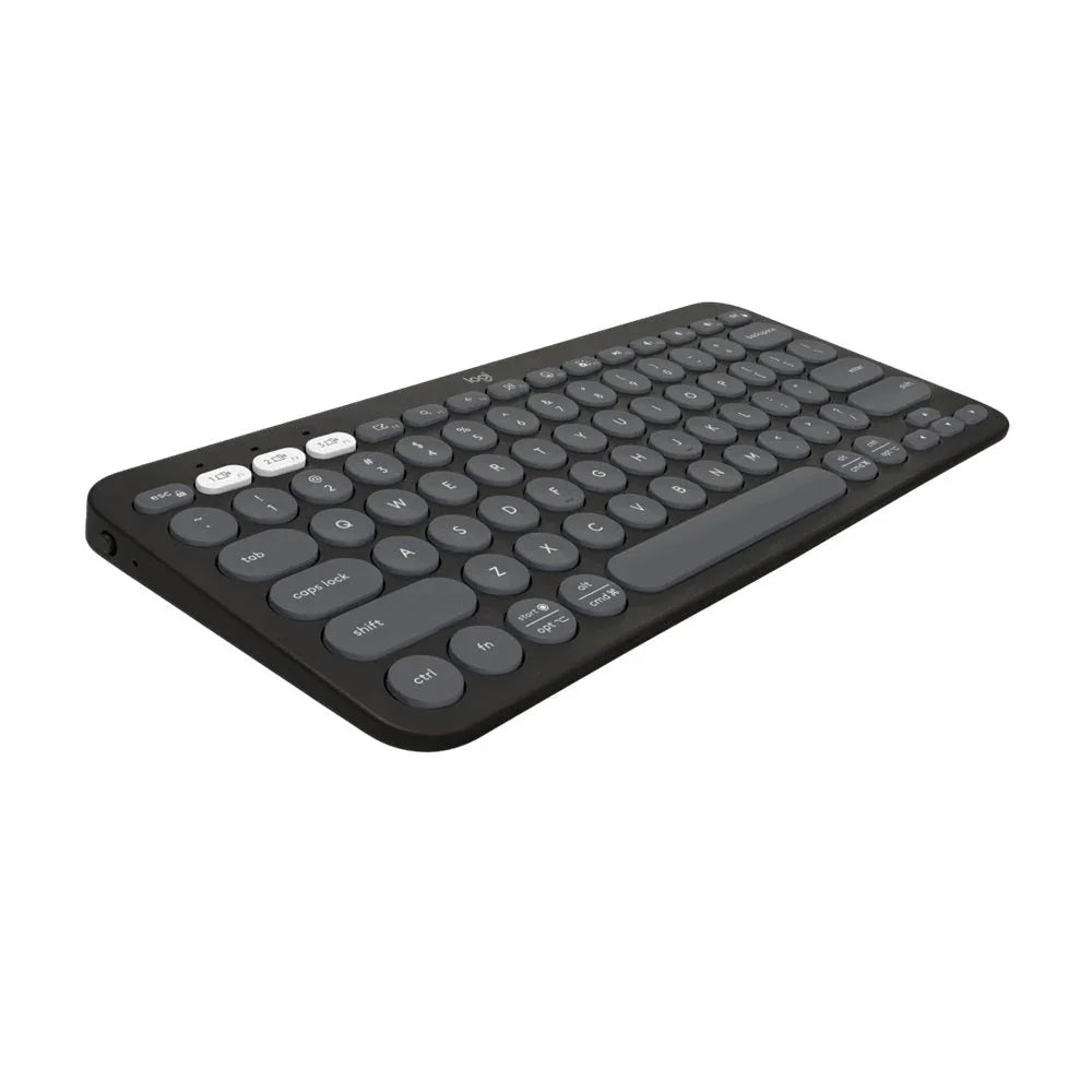 Logitech Pebble 2 Keyboard Mouse Combo - Tonal Graphite (Eng/Arb) - Tashqila Logitech Pebble 2 Keyboard Mouse Combo - Tonal Graphite (Eng/Arb) - Tashqila